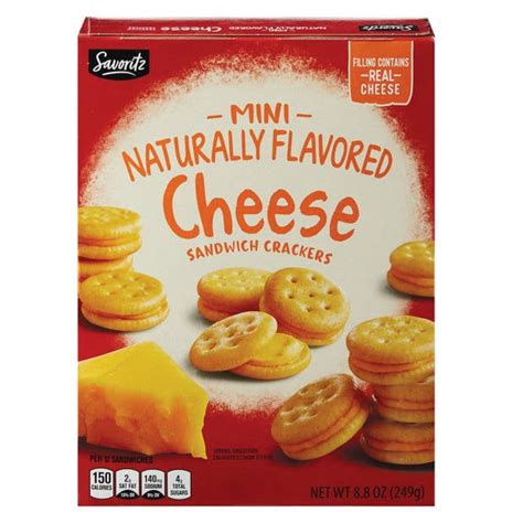 American Cheese Filled Crackers
