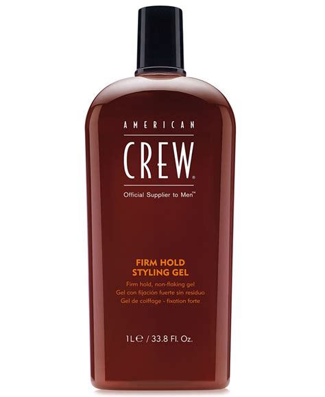 american crew firm hold styling gel 33.8 oz