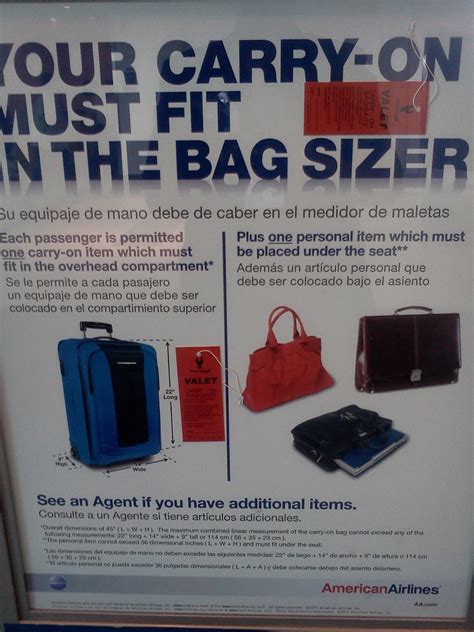 american eagle airlines baggage rules