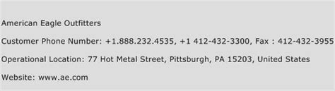 american eagle outfitters contact number