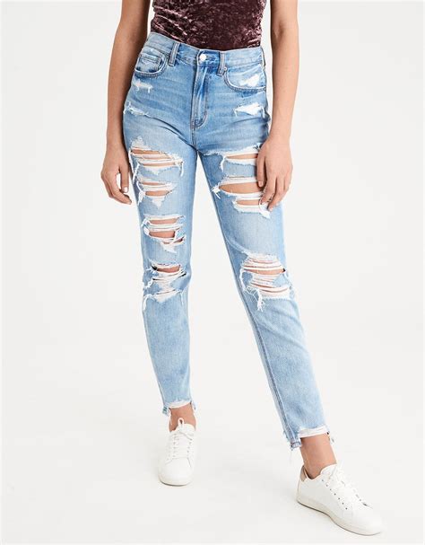 american eagle outfitters mom jeans