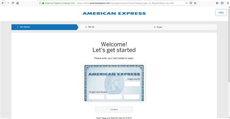 american express application login