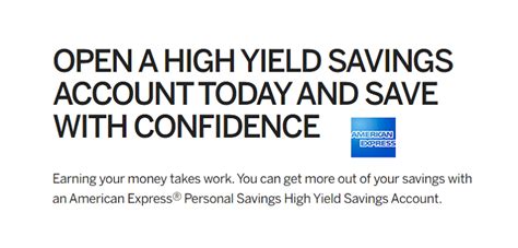 american express savings high yield rate