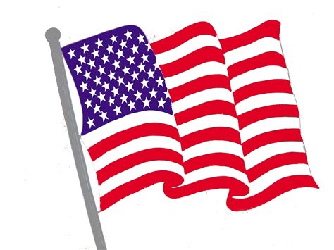 american flag clip art free printable