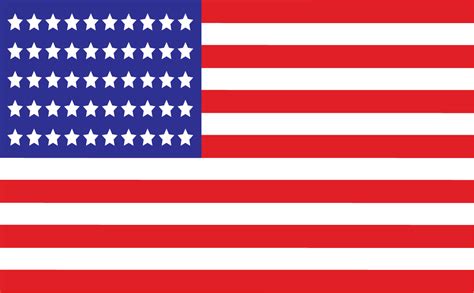 american flag for logo