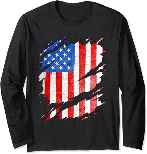 american flag shirt design logo