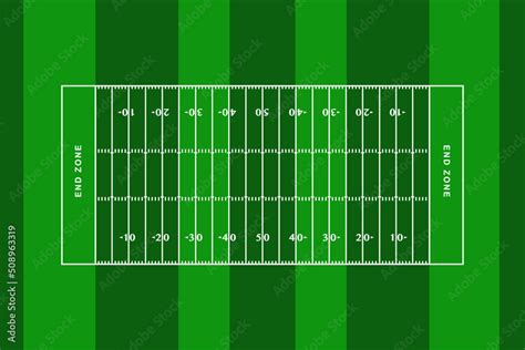 american football field layout