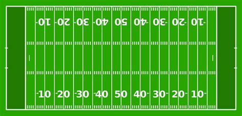 american football field lines