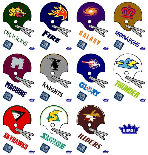 american football league team logos