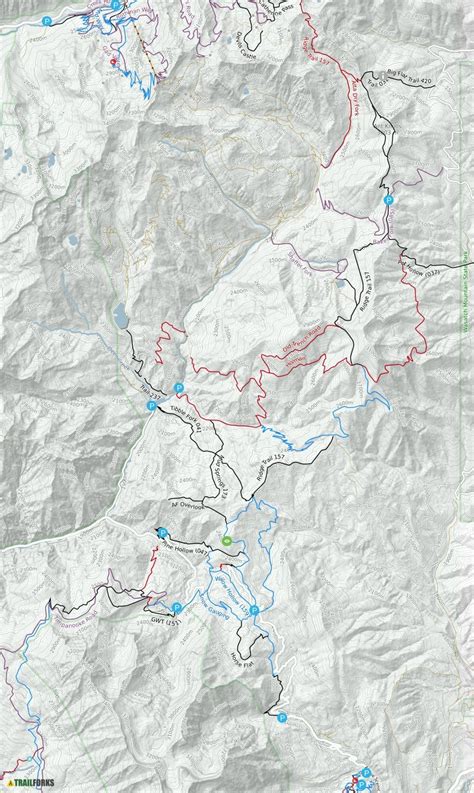 American Fork Trail Map