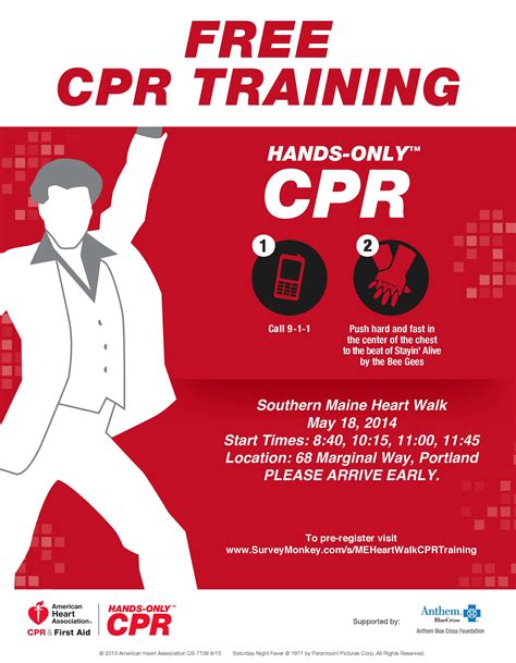 american heart association cpr classes maine