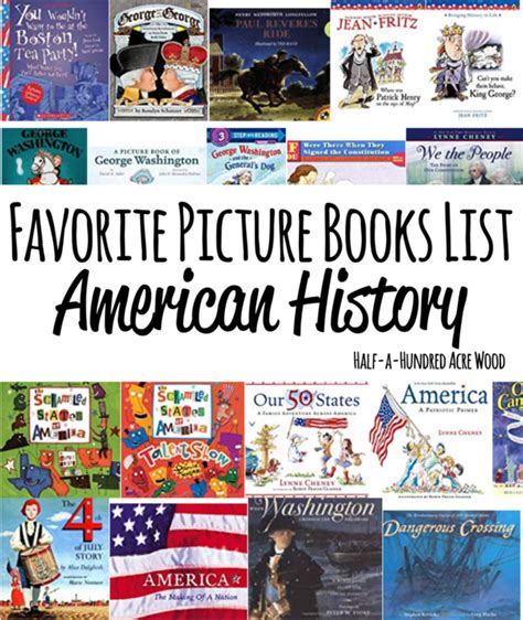 american history picture books