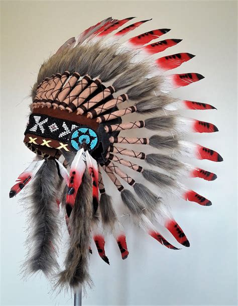 american indian feather headdress