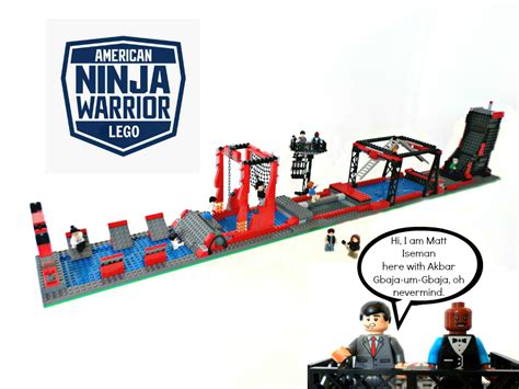 american ninja warrior lego