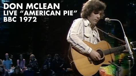 american pie by don mclean youtube