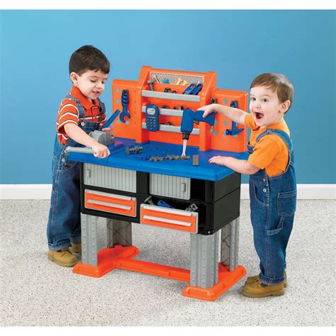 Discover the Best American Plastic Toys Work Bench For Kids Playtime