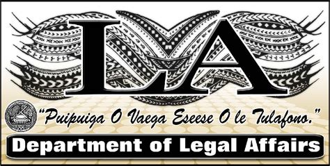 american samoa department of legal affairs