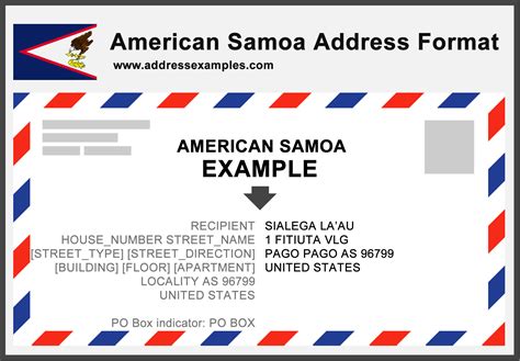 american samoa mailing address