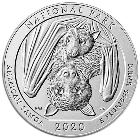 american samoa national park coin vintage