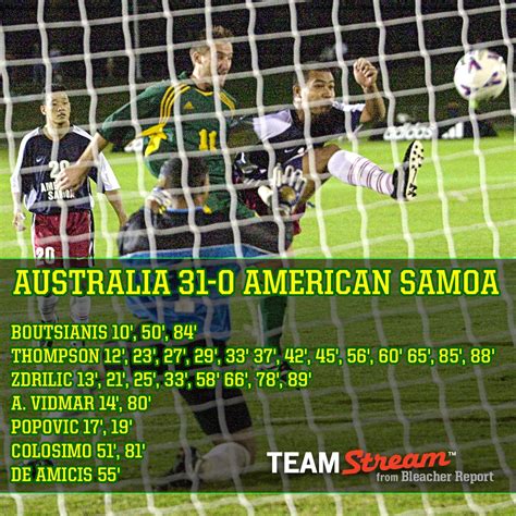 american samoa soccer team vs australia