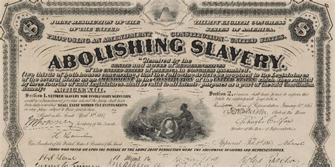 american slavery abolished date