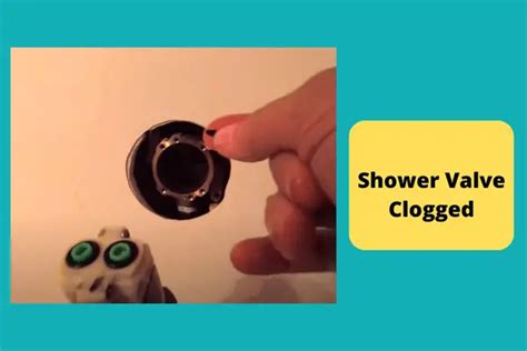 American Standard Shower Valve Clogged