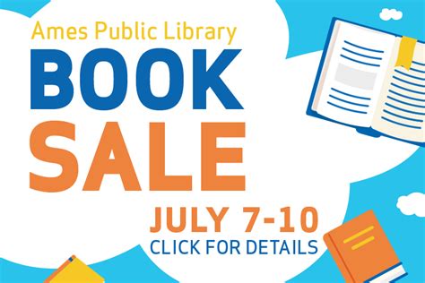 ames public library book sale