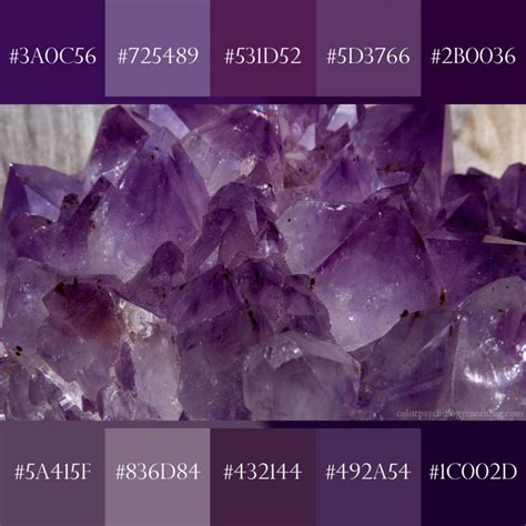 Amethyst Purple Color Code