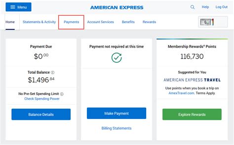 amex pay not working