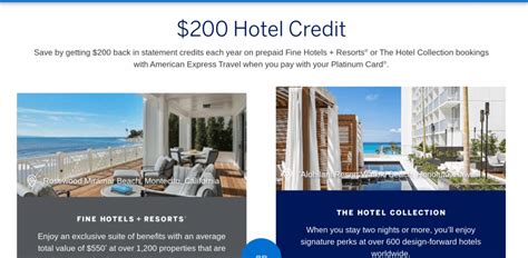 amex platinum hotel reservations