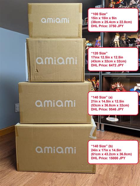 amiami dhl shipping cost