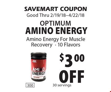 Put more work into your workout! Get R60 off Optimum Nutrition's Amino