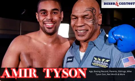 amir tyson boxing record