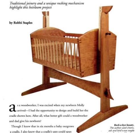 Amish Cradle Plans
