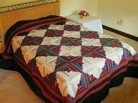 Pin by Gege Gege on Battacurk (With images) Amish quilts, Log cabin quilt pattern, Quilts