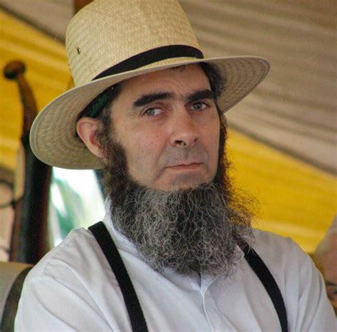 Amish man with beard