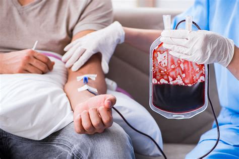aml and blood transfusions