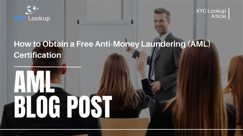 aml certification free