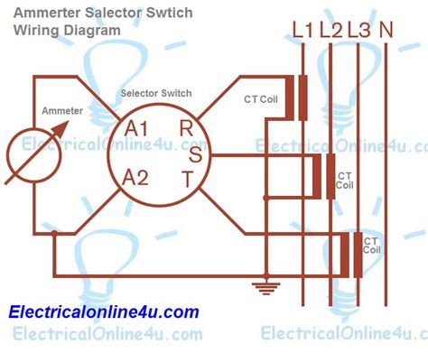 Ammeter Selector Switch Connection Diagram