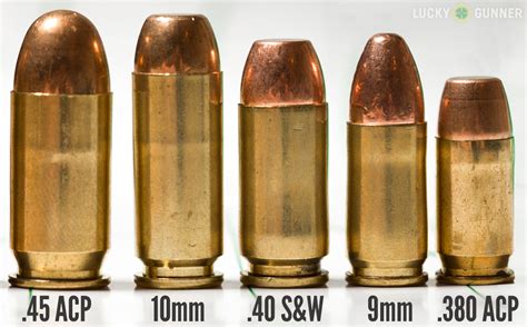 Ammo Compare 10mm To 45 Apc