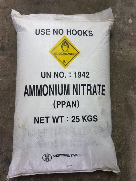 ammonium nitrate