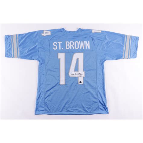amon ra st brown signed jersey