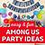 among us birthday party game ideas