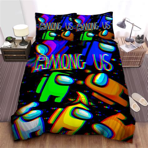 Among Us Bed Sheets Twin
