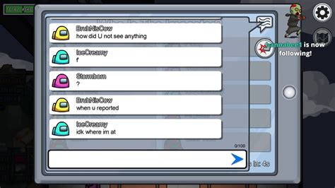 among us multiplayer online chat
