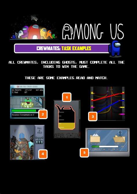 Among Us Tasks Generator