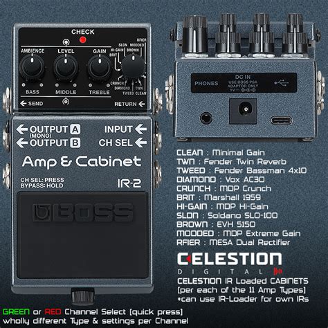 Amp And Ir Pedal