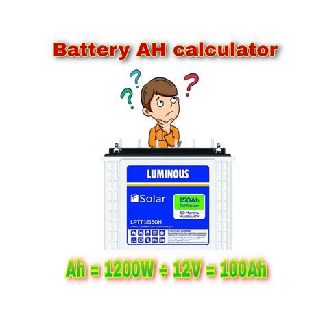 Amp Hours For Batteries
