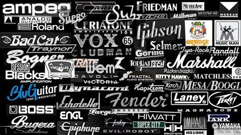 Amp Logos Guitar