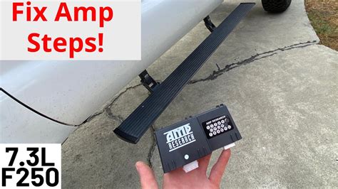 Amp Truck Steps Not Working